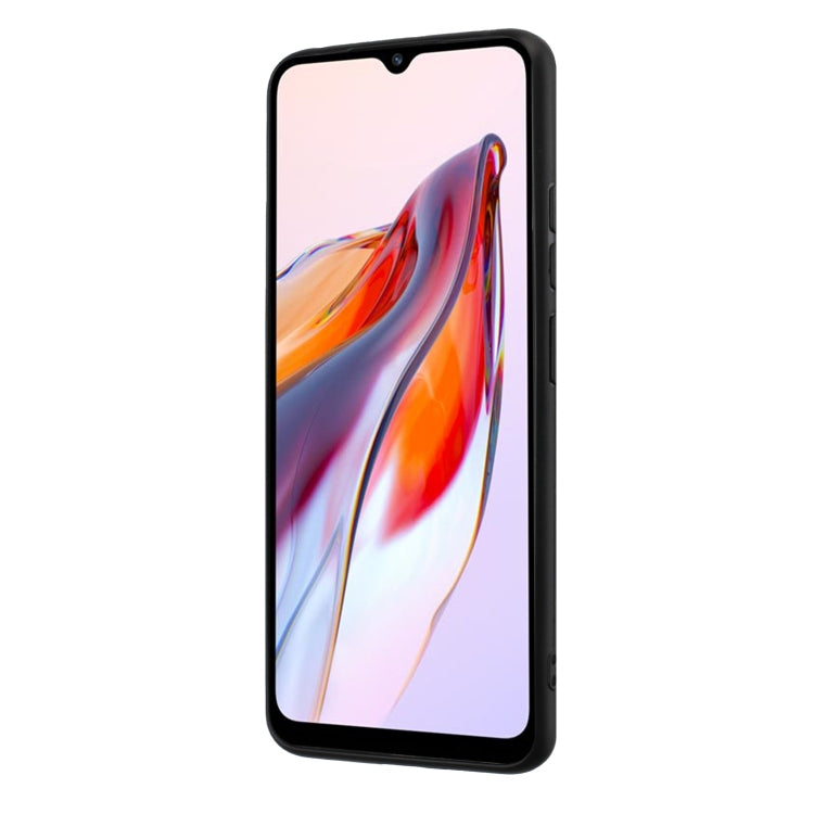 For Redmi 11A / 12C Matte Ring Holder TPU Phone Case