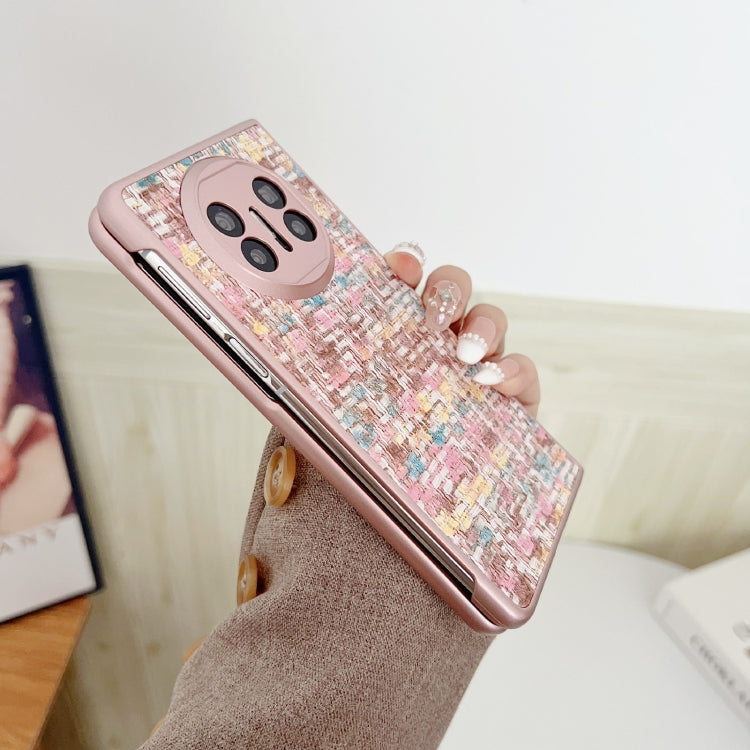 For Huawei Mate X3 / X5 Illusory Color Weaving Texture Phone Case