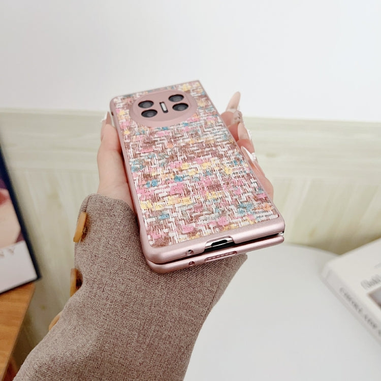 For Huawei Mate X3 / X5 Illusory Color Weaving Texture Phone Case