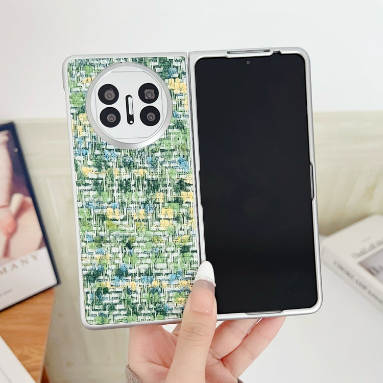 For Huawei Mate X3 / X5 Illusory Color Weaving Texture Phone Case