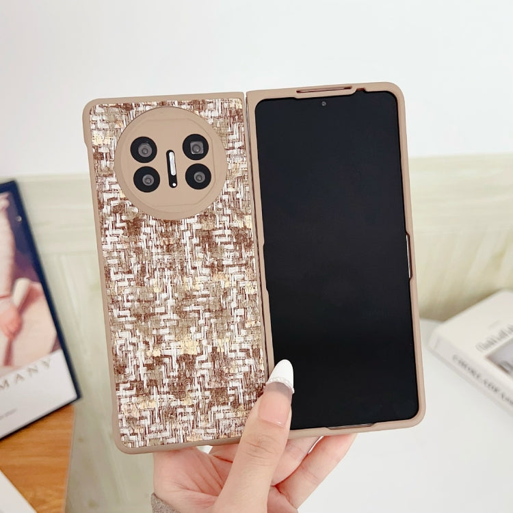 For Huawei Mate X3 / X5 Illusory Color Weaving Texture Phone Case