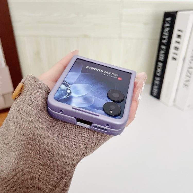 For Xiaomi Mix Flip Illusory Color Weaving Texture Phone Case