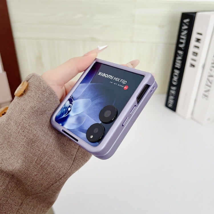 For Xiaomi Mix Flip Illusory Color Weaving Texture Phone Case