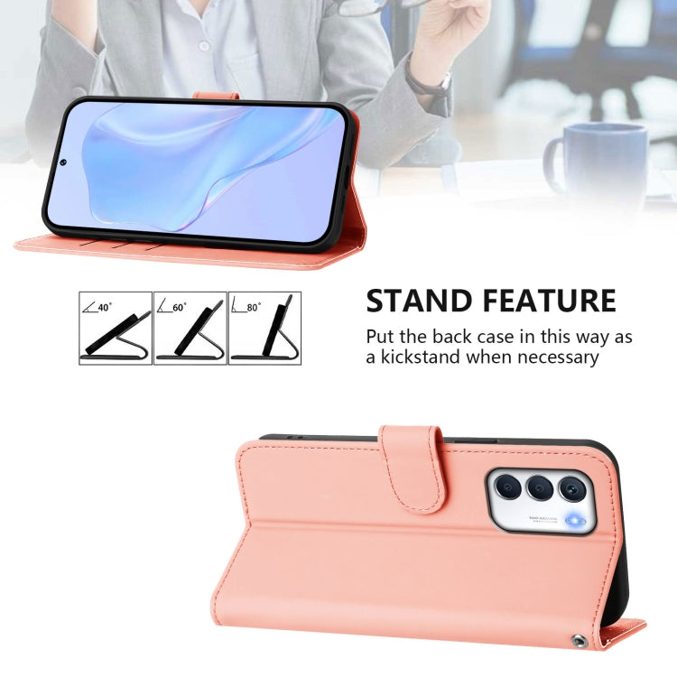 For Infinix Zero 5G 2023 Skin Feel Solid Color Leather Phone Case with Lanyard