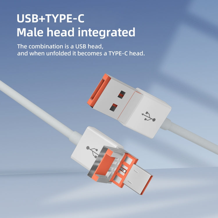 NK-1040TL Pro USB-C / Type-C, 8 Pin, USB to USB-C / Type-C, 8 Pin, Micro USB, TF, SD Card Reader Adapter - White