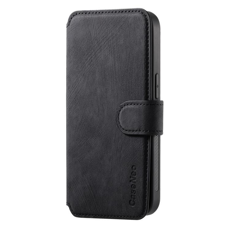 For iPhone 17e / 16e CaseNeo MagSafe RFID Anti-theft Retro Leather Phone Case