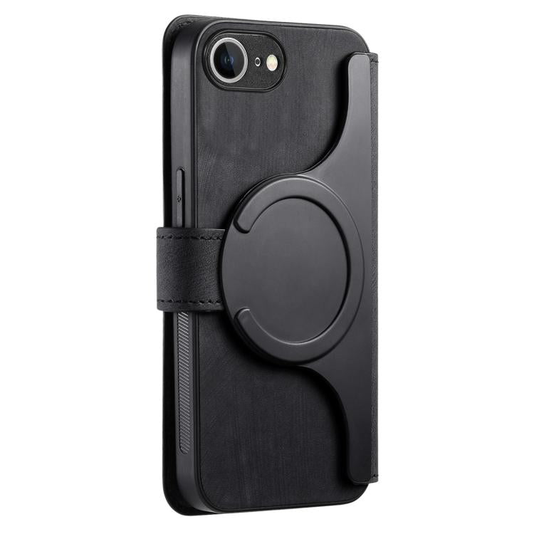 For iPhone 17e / 16e CaseNeo MagSafe RFID Anti-theft Retro Leather Phone Case