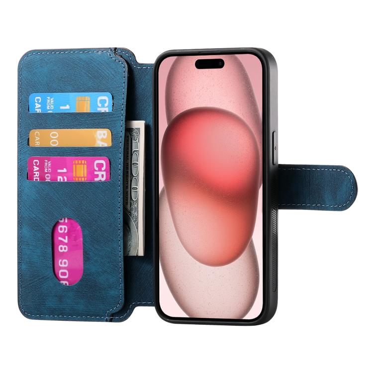 For iPhone 17e / 16e CaseNeo MagSafe RFID Anti-theft Retro Leather Phone Case