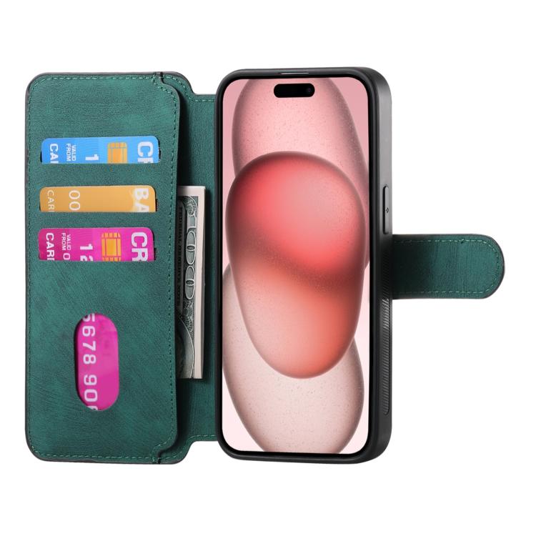 For iPhone 17e / 16e CaseNeo MagSafe RFID Anti-theft Retro Leather Phone Case