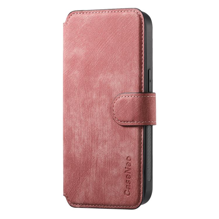 For iPhone 17e / 16e CaseNeo MagSafe RFID Anti-theft Retro Leather Phone Case
