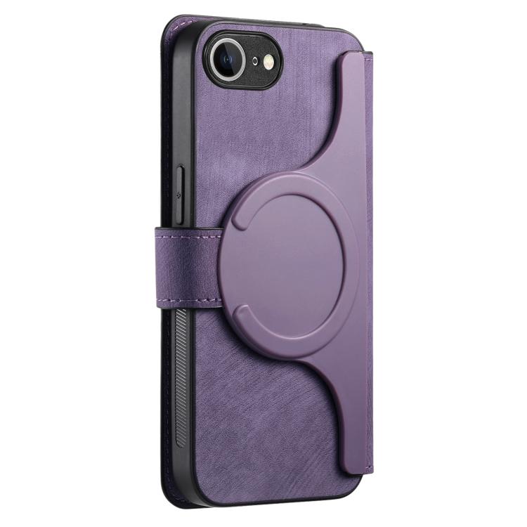 For iPhone 17e / 16e CaseNeo MagSafe RFID Anti-theft Retro Leather Phone Case