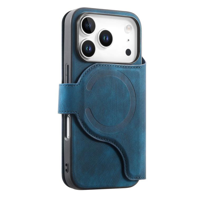 For iPhone 17 Pro Max CaseNeo MagSafe RFID Anti-theft Retro Leather Phone Case