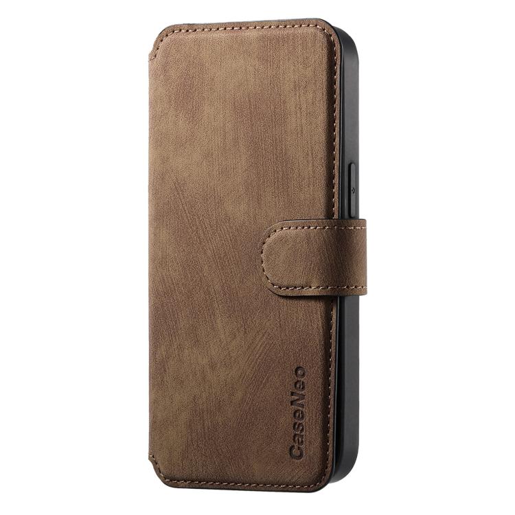 For iPhone 17 Pro CaseNeo MagSafe RFID Anti-theft Retro Leather Phone Case