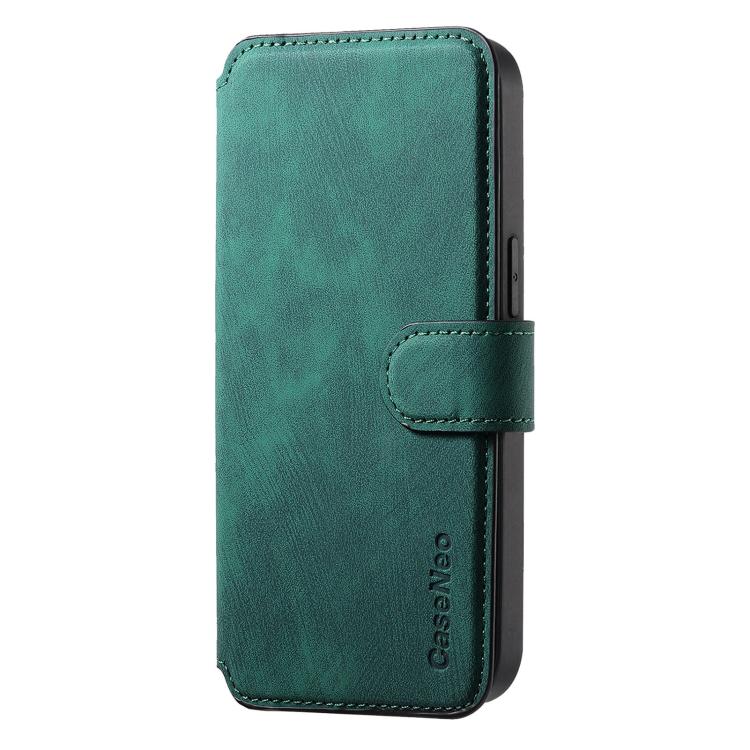 For iPhone 17 Pro CaseNeo MagSafe RFID Anti-theft Retro Leather Phone Case