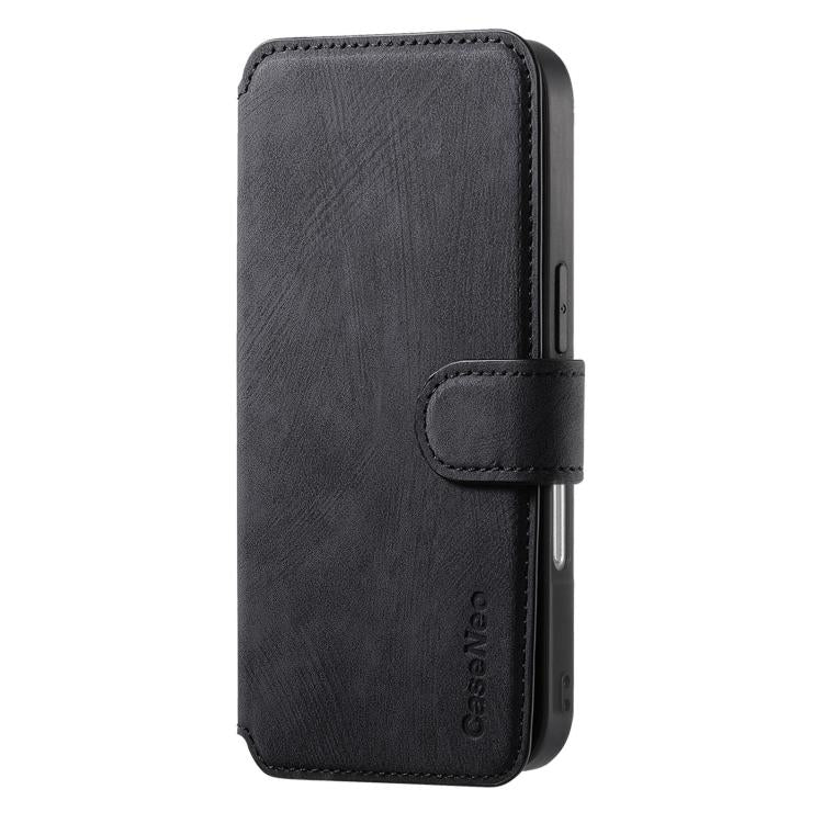 For iPhone 17 CaseNeo MagSafe RFID Anti-theft Retro Leather Phone Case