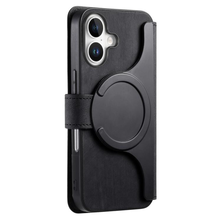 For iPhone 17 CaseNeo MagSafe RFID Anti-theft Retro Leather Phone Case
