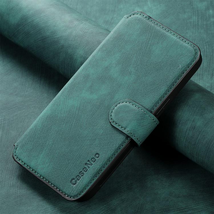 For iPhone 17 CaseNeo MagSafe RFID Anti-theft Retro Leather Phone Case