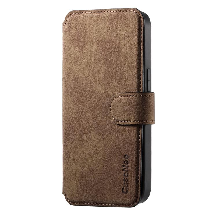 For iPhone Air CaseNeo MagSafe RFID Anti-theft Retro Leather Phone Case