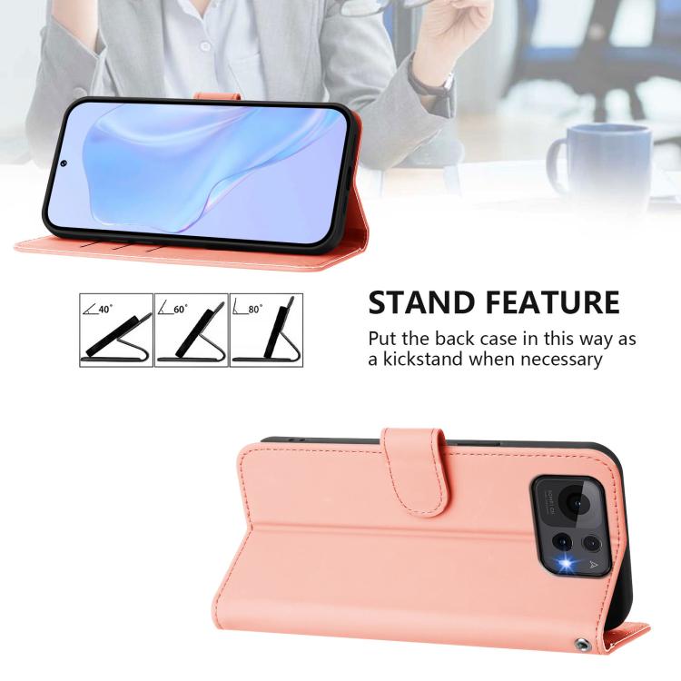 For Asus Zenfone 12 Ultra Skin Feel Solid Color Leather Phone Case with Lanyard