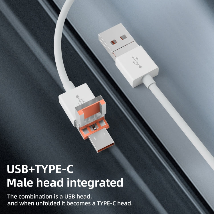 NK-1046TL Pro USB-C / Type-C, 8 Pin, USB to USB-C / Type-C, USB, SATA Interface Multi-function Adapter - White