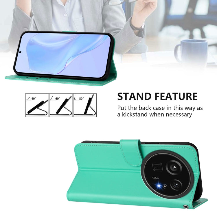 For Sharp Aquos R9 Pro SH-54E Skin Feel Solid Color Leather Phone Case with Lanyard