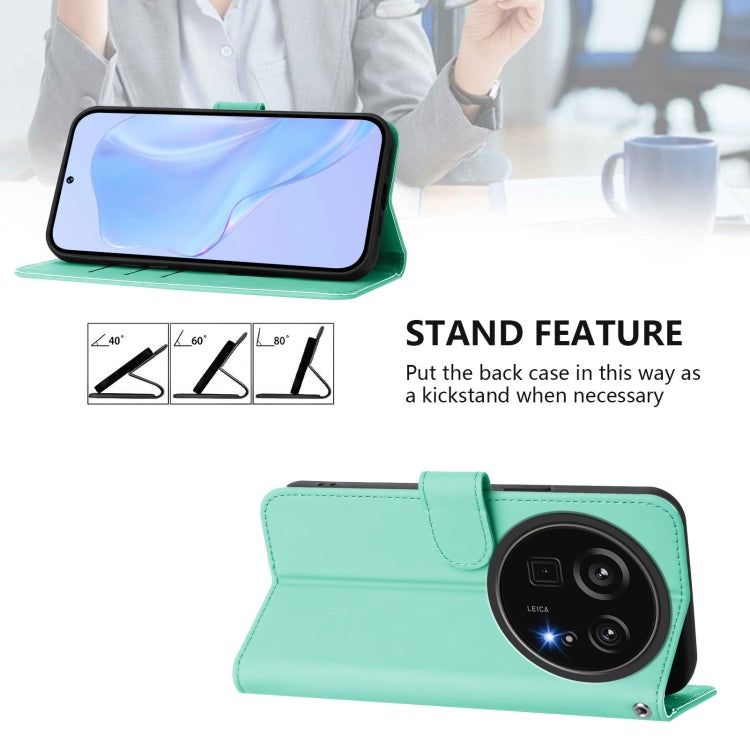 For Sharp Aquos R9 Pro SH-54E Skin Feel Solid Color Leather Phone Case with Lanyard