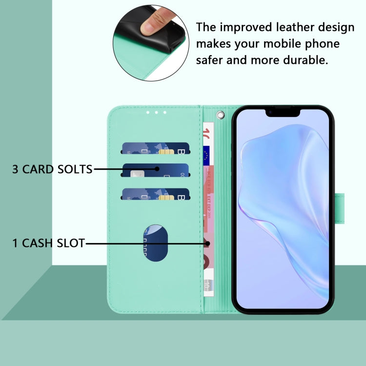 For iPhone 8 Plus / 7 Plus Skin Feel Solid Color Leather Phone Case with Lanyard