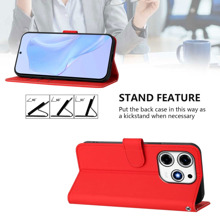 For Tecno Spark 10 Pro Magic Skin Feel Solid Color Leather Phone Case with Lanyard