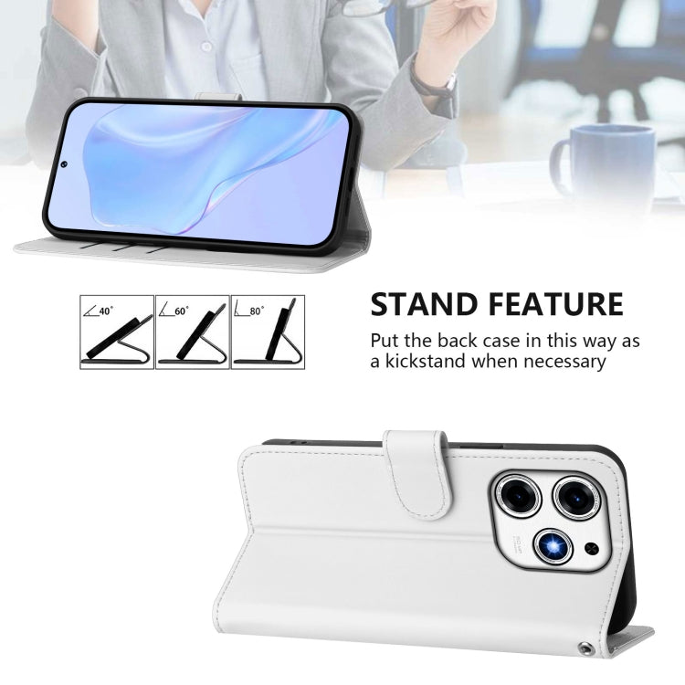 For Tecno Spark 10 Pro Magic Skin Feel Solid Color Leather Phone Case with Lanyard