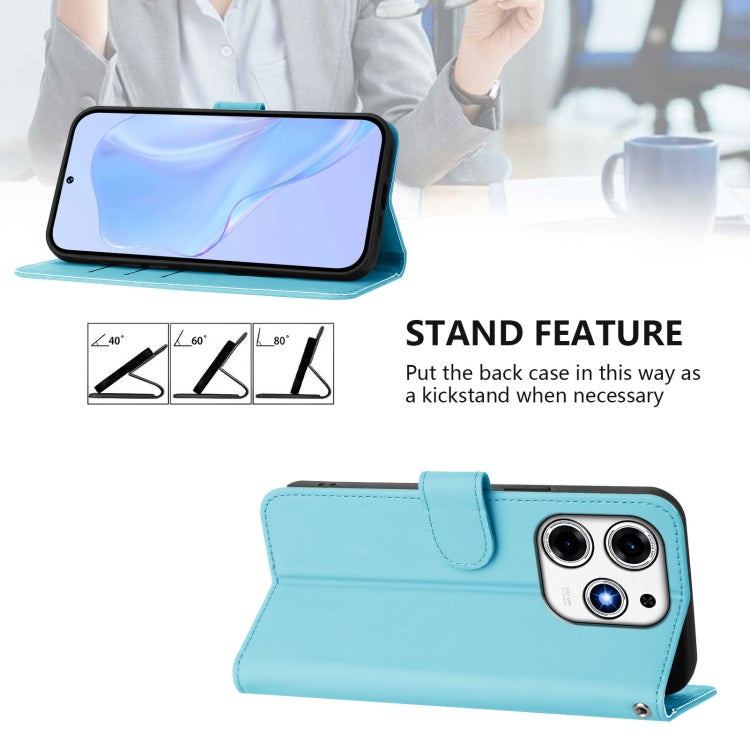 For Tecno Spark 10 Pro Magic Skin Feel Solid Color Leather Phone Case with Lanyard