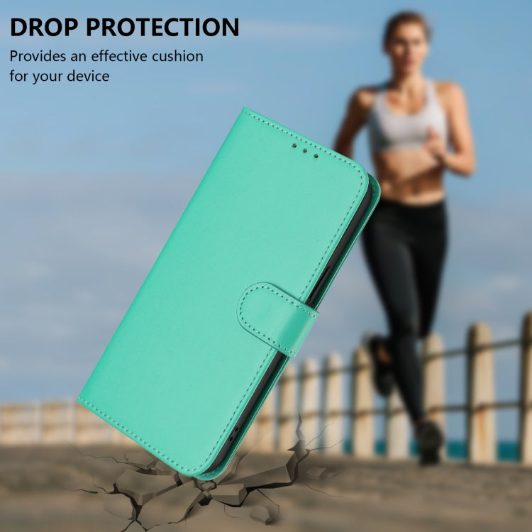 For Tecno Spark 20 Pro+ 4G Skin Feel Solid Color Leather Phone Case with Lanyard