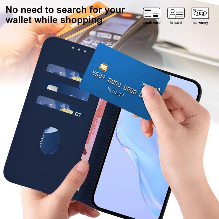 For Tecno Camon 50 Pro 4G Skin Feel Solid Color Leather Phone Case with Lanyard