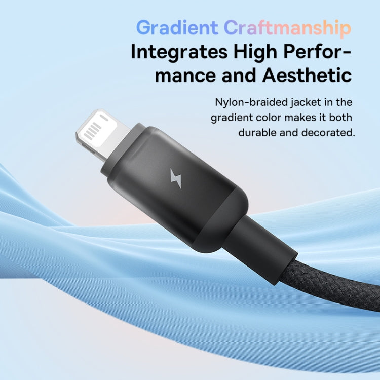 Baseus Discolor Series 2.4A USB to 8 Pin Fast Charging Cable, Cable Length:1m