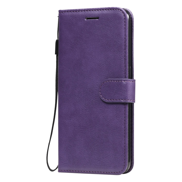 For Oppo Reno3 5G / Find X2 Lite Solid Color Horizontal Flip Protective Leather Case with Holder & Card Slots & Wallet & Photo Frame & Lanyard