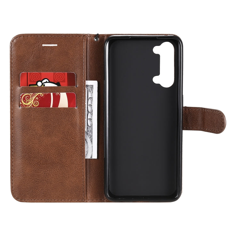 For Oppo Reno3 5G / Find X2 Lite Solid Color Horizontal Flip Protective Leather Case with Holder & Card Slots & Wallet & Photo Frame & Lanyard