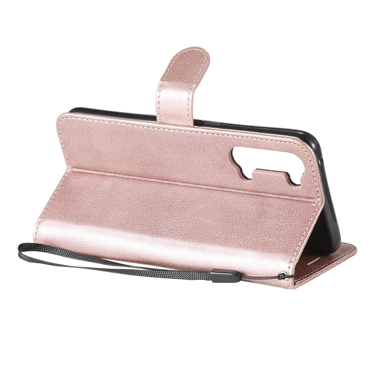 For Oppo Reno3 5G / Find X2 Lite Solid Color Horizontal Flip Protective Leather Case with Holder & Card Slots & Wallet & Photo Frame & Lanyard