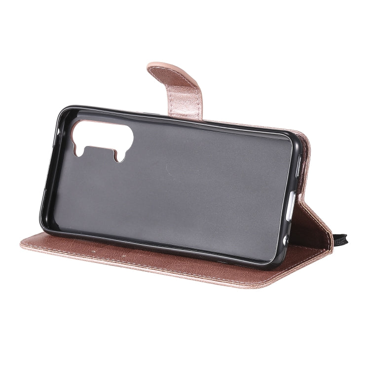 For Oppo Reno3 5G / Find X2 Lite Solid Color Horizontal Flip Protective Leather Case with Holder & Card Slots & Wallet & Photo Frame & Lanyard