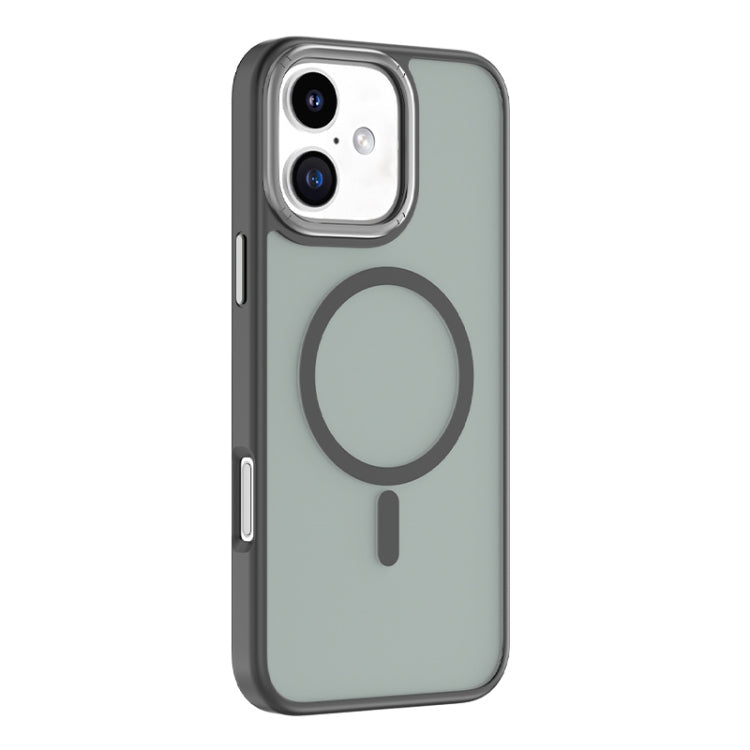 For iPhone 16 Mutural Skin Feel Series Frosted MagSafe Magnetic Phone Case