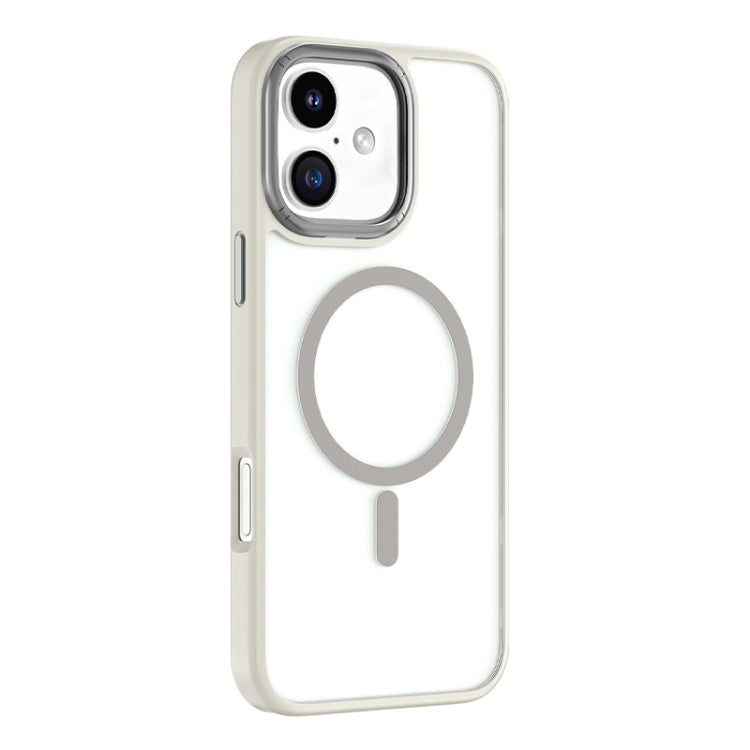 For iPhone 16 Mutural Skin Feel Series Frosted MagSafe Magnetic Phone Case
