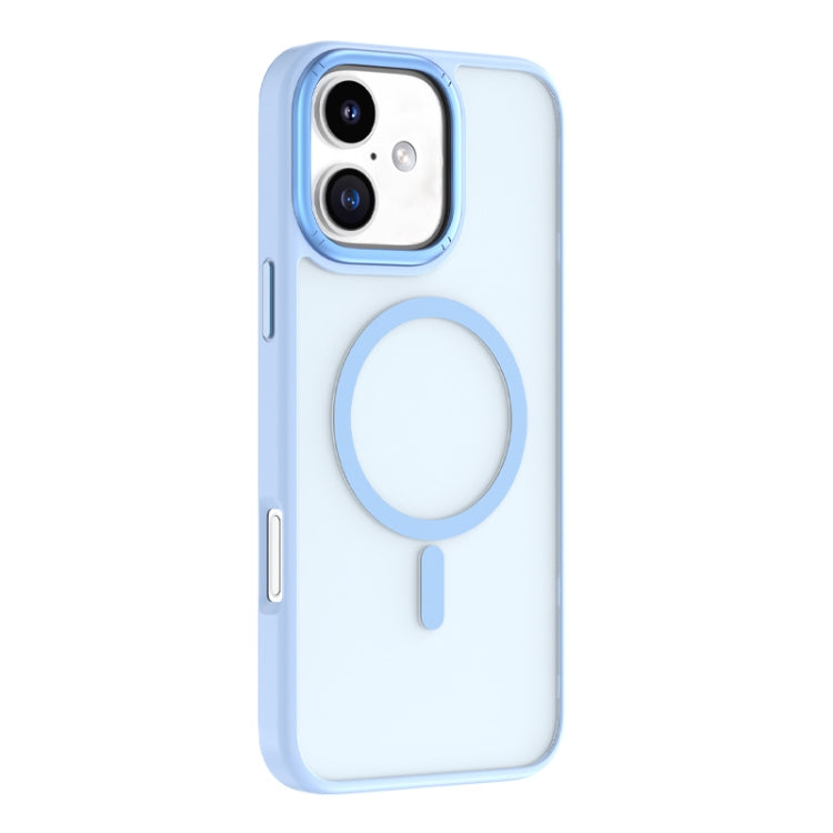 For iPhone 16 Mutural Skin Feel Series Frosted MagSafe Magnetic Phone Case
