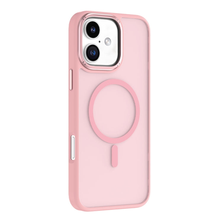 For iPhone 16 Mutural Skin Feel Series Frosted MagSafe Magnetic Phone Case