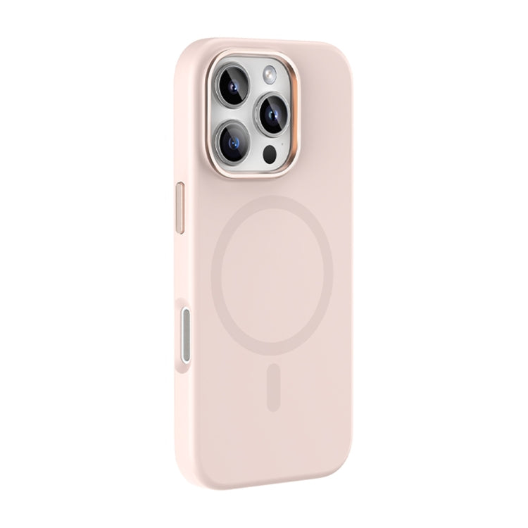 For iPhone 16 Pro Max Mutural Karen Series Liquid Silicone MagSafe Magnetic Phone Case