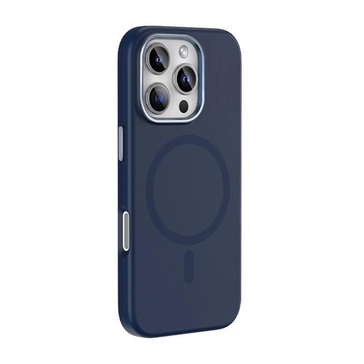 For iPhone 16 Pro Max Mutural Karen Series Liquid Silicone MagSafe Magnetic Phone Case