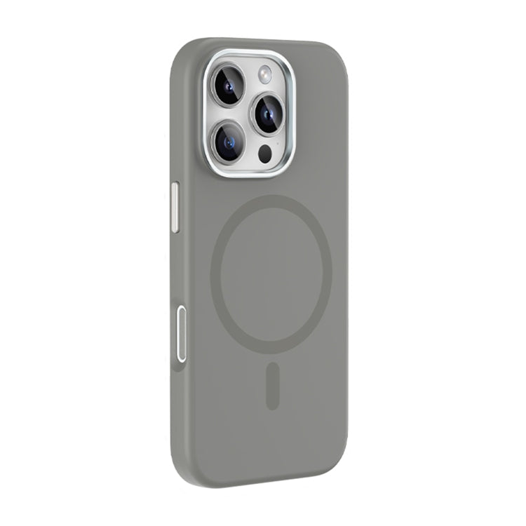 For iPhone 16 Pro Max Mutural Karen Series Liquid Silicone MagSafe Magnetic Phone Case