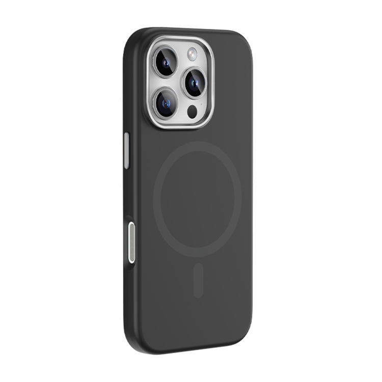 For iPhone 16 Pro Max Mutural Karen Series Liquid Silicone MagSafe Magnetic Phone Case