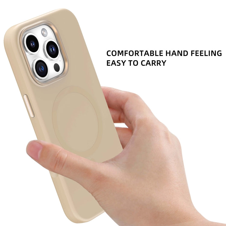 For iPhone 16 Pro Max Mutural Karen Series Liquid Silicone MagSafe Magnetic Phone Case