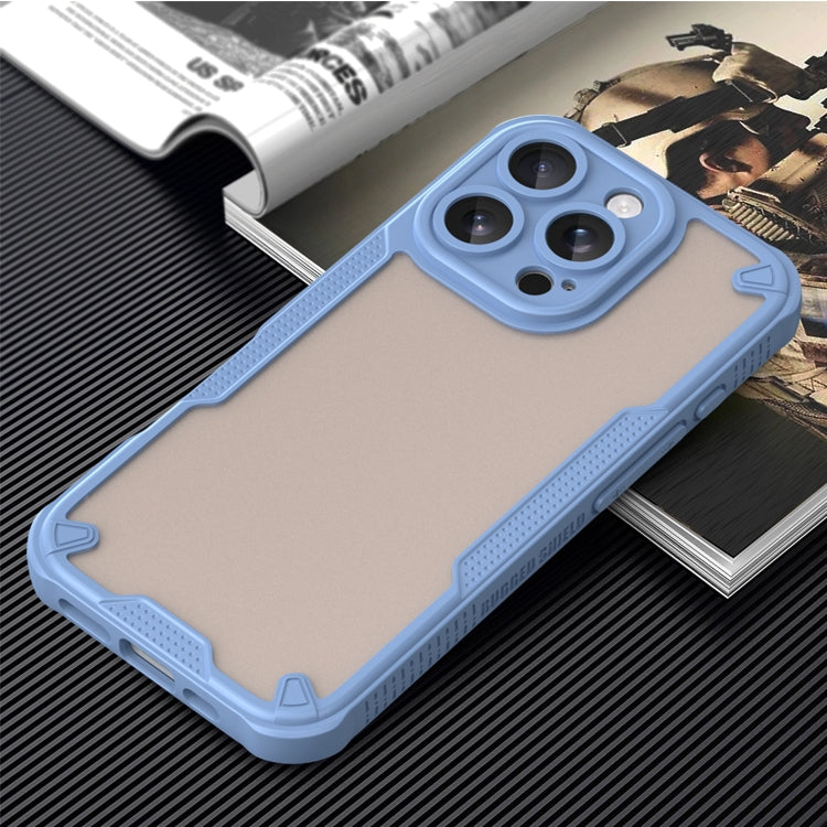 For iPhone 16 Pro Max Armor Glaze PC Hybrid TPU Phone Case