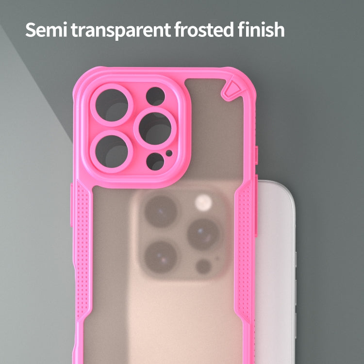 For iPhone 16 Pro Armor Glaze PC Hybrid TPU Phone Case