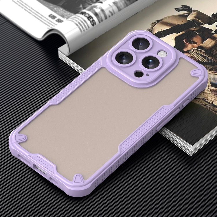 For iPhone 13 Pro Max Armor Glaze PC Hybrid TPU Phone Case