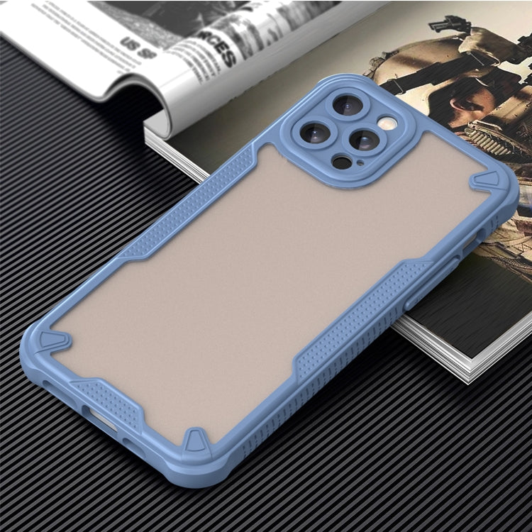 For iPhone 12 Pro Max Armor Glaze PC Hybrid TPU Phone Case